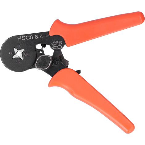 HSC8 10‑4 0,25‑10mm² Drahtcrimpzange Mini-Selbstjustierende Drahtkabelcrimpzange AWG23‑7 (1/5)