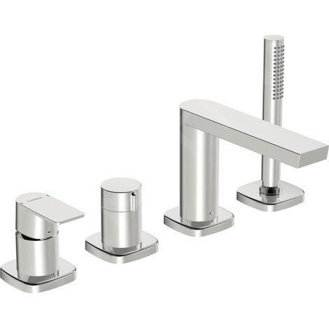 HANSA HANSASTELA Set de montage final pour baignoire/douche, 4 (1/2)