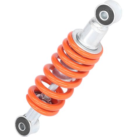 Universeller orangefarbener Stoßdämpfer 195 mm 1800 LB für Motorrad, Minibike, Roller, Kart (1/5)