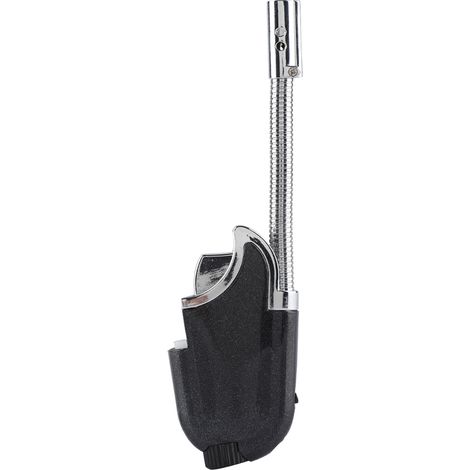 Briquet butane rechargeable à col flexible pour barbecue extérieur et camping, outil d’allumage (1) (1/5)
