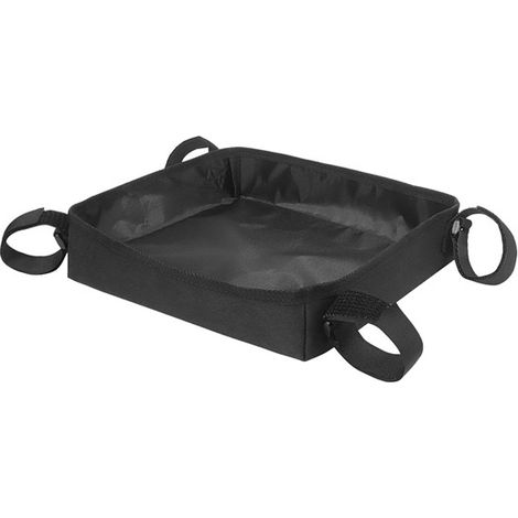 1 Farbe: Schwarz Material: Oxford-Gewebe + PVC Leiterwerkzeugtasche, dreieckige Aufbewahrungstasche zum Aufhängen für Leitern (5 Stück)