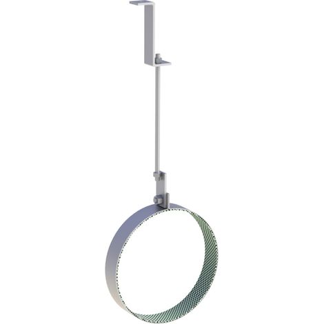 Support au plafond réglable de 168 à 370 mm pour tubage Ø200 mm