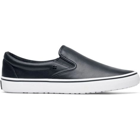 Calzado casual unisex ligero con suelas antideslizantes MERLIN SHOES FOR CREWS 41 Negro/Blanco (1/5)