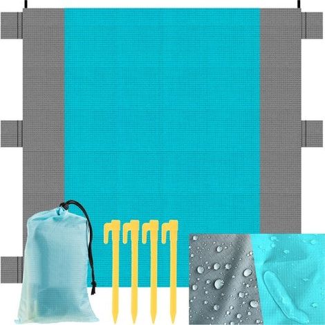 Manta de playa/picnic 208x208cm Trizand 21209