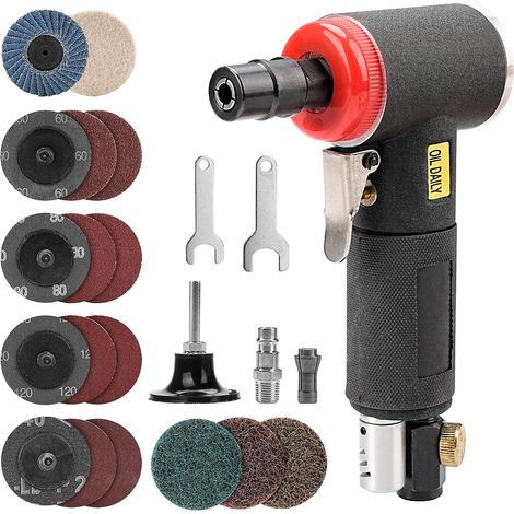 Mini Air Sander Angle Grinder Set (1/5)