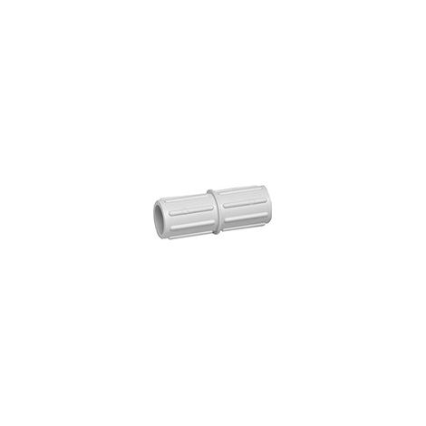 Secodir – Raccord de tringle Ø28 mm en abs – Jonction solide pour longueurs supérieures à 2,40m – Installation sur mesure – Pour tringles rigides