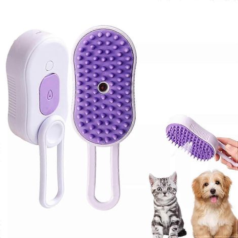 Puffease Anti-Haarausfall-Kamm für Katzen und Hunde – Celery Pet Spritz Pflegebürste, ein effektives Werkzeug zum Entfernen abgestorbener Haare und zur Reduzierung des Haarausfalls (1/5)