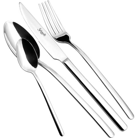 Salvinelli Ginevra set 12 forchetta tavola in acciaio inox 18/Cr