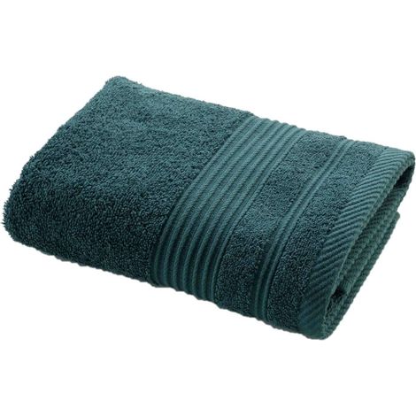 Serviette de toilette en éponge unie DAYTA (1/3)