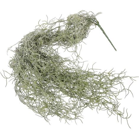 Plante Suspendue Artificielle en Mousse Décorative Verte en Plastique, sans Entretien ni Taille, pour Décoration de Dressing ou Accessoires Photo (1/5)
