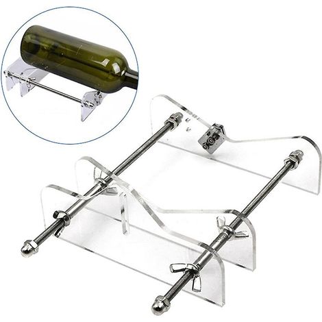 DIY-Glasflaschenschneider, verstellbare Größen, Metallschneidmaschine zum Basteln von Weinflaschen
