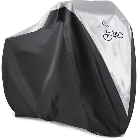 MINKUROW Fahrradabdeckung Fahrradabdeckung Regendicht Staubdicht Uv Wasserdicht Fahrradabdeckung Für Mtb Fahrrad Und Rennrad,S (1/5)