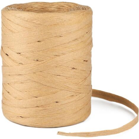 Ruban en papier de raphia Multicolore , naturel, 200 m (1/5)