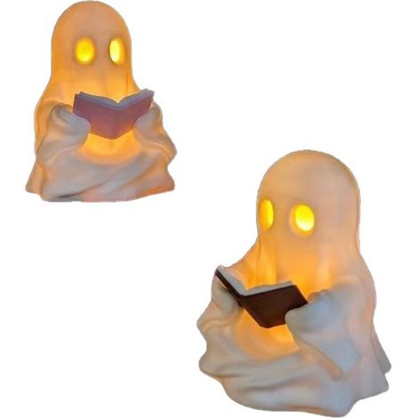Stylish and portable new product: Fun Ghost Reading Ornament - Ghost Reading Lamp -