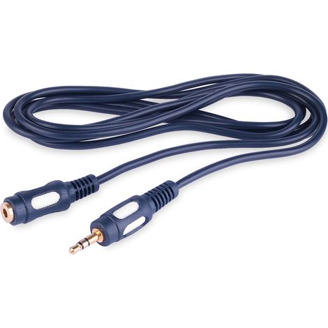 Cavo di prolunga Vitalco da 2,5 m con connettore stereo jack da 3,5 mm - presa jack da 3,5 mm. (1/5)