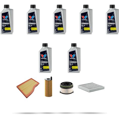 Kit tagliando 4 FILTRI e 7L OLIO compatibile con Mercedes Classe GLB (X247) 200 d 110kw Dal 2019 (1/5)