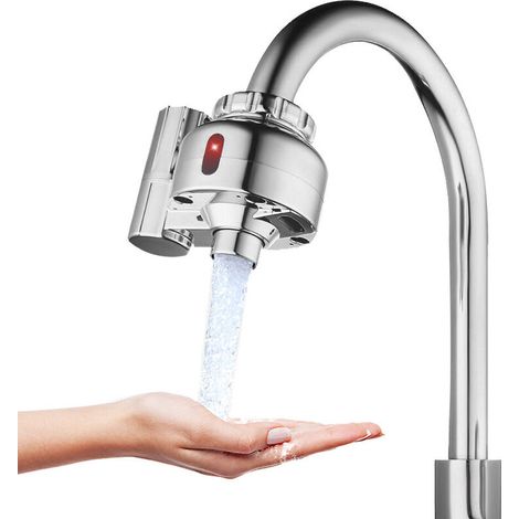 Robinet d'évier intelligent sans contact robinet à capteur automatique robinet à main libre dispositif d'économie d'eau pour la maison cuisine salle de bain (1/4)