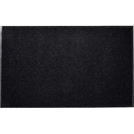 Türmatte Schwarz 90 x 150 cm PVC