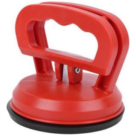 Extracteur De Feuilles De Verre - Ventouse Simple Avec Griffe Rouge - Pour Carrelage Sol - Matériau ABS PVC - 1 Pièce (1/4)