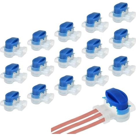 connecteur étanche 15 pack connecteur de câble connecteur étanche sertissage accessoires de tondeuse à gazon automatique (1/5)