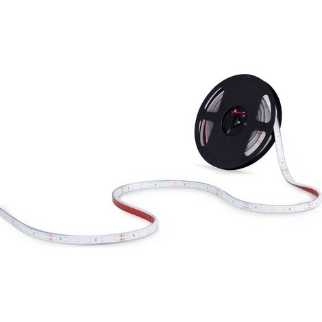 Striscia LED 24V DC - 12W/m - Monocolore - 12mm - IP67 - 5