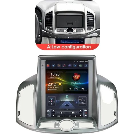 Autoradio, touchscreen, sistema di navigazione, compatibile con Chevrolet Captiva 2011 - 2017, S8 (8 Core 8G 128G)(A) (1/2)