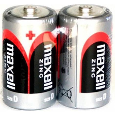 Maxell Pile Manganèse/Zinc LR20, 2 pièces (774402)