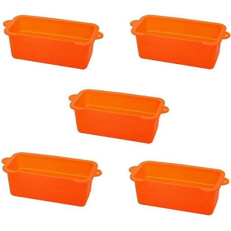 Orange silicone graisse tasse doublure réutilisable graisse collecteur tasse doublure barbecue graisse poêle bac (1/5)