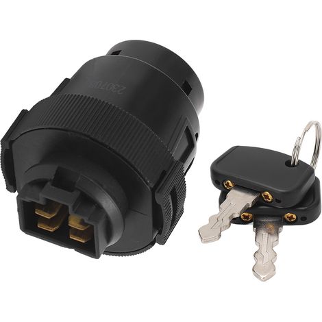 Interrupteur d'allumage de démarreur K7571 62102 étanche avec clés de remplacement pour Kubota ZD221 ZD321 ZD323