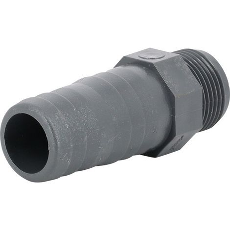 Raccord PVC pression - Douille cannelée prise longue PVC pression à visser M Ø20-22-1/2''