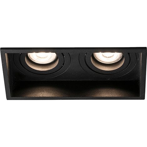 HYDE Lampe encastrable au plafond noir de FARO 40127 (1/6)