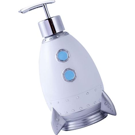 Shaped Soap Dispenser 400ml for Shampoo and Shower Gel PVC (1/5)
