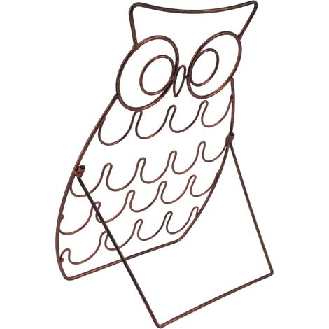 Kaffeekapselhalter, Aufbewahrungsorganizer für Kaffeekapseln, großes Fassungsvermögen, Küchenkapselhalter, für die Arbeitsplatte, Eulenform, Gold (1/5)