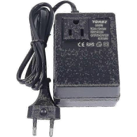Convertisseur abaisseur 220 V vers 110 V - ajustement de tension sécurisé (1/5)