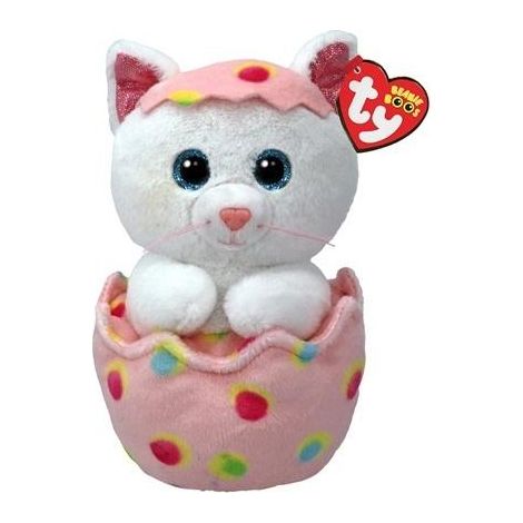Beanie Boos Giggles - Gatto nell'uovo 15 cm