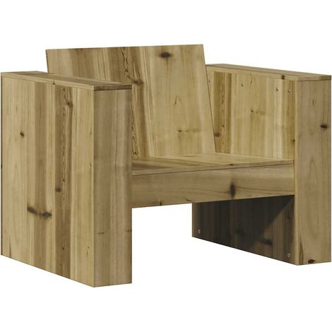 Maison Exclusive - Divano da Giardino 79x60x62 cm in Legno Impregnato di Pino (1/5)