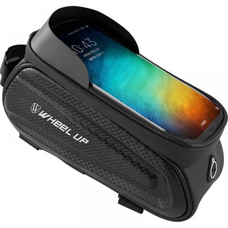 1 Sac de Cadre Vélo,Écran Tactile Sensible,Imperméable EVA,Capacité 2L,Vélo de Route et VTT (1/5)