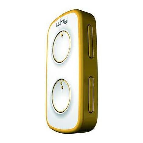 Mando a distancia multifrecuencia Mini Why-Evo 2+2 Amarillo