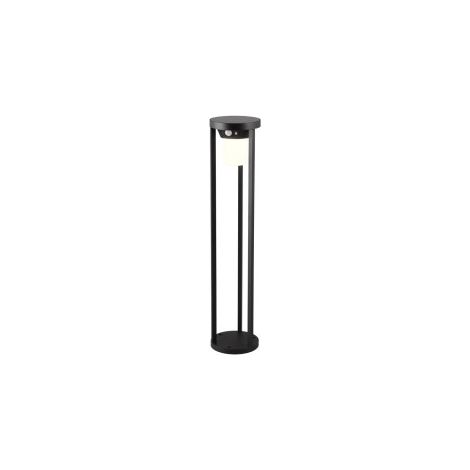 Borne extérieure CARMO noire LED 2W capteurs IP54 Trio