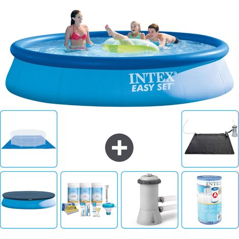 Intex Piscine Easy Set Ronde - 396x84 cm - 7-pièces  S40718 (1/5)