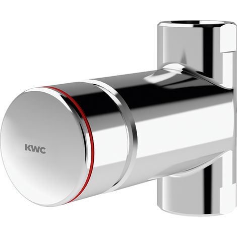 KWC AR Durchgangsventil, F3, hydraulisch,  ohne Mischung, Aufputz, 2xG1/2