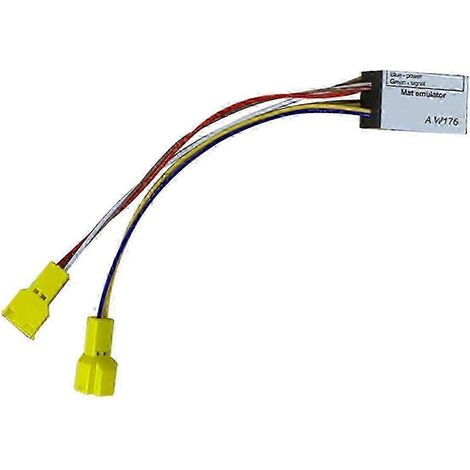 Compatible avec les modèles de véhicules W176/W246 2011-2018, capteur simulateur MAT SRS de contournement d'occupation de siège auto pour diagnostic/contournement. (1/5)