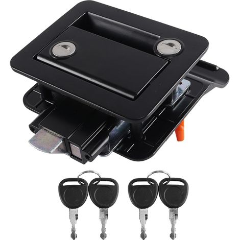 Serrure de porte d'entrée de camping-car, serrure étanche pour remorque, camion, remorque à chevaux, fourgonnette (1/5)