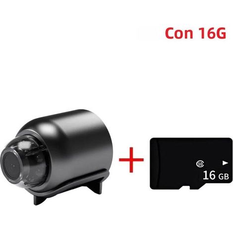Caméra 16G, HD 1080P, IP WiFi, sécurité maison, application smartphone, monitoring à distance (1/5)