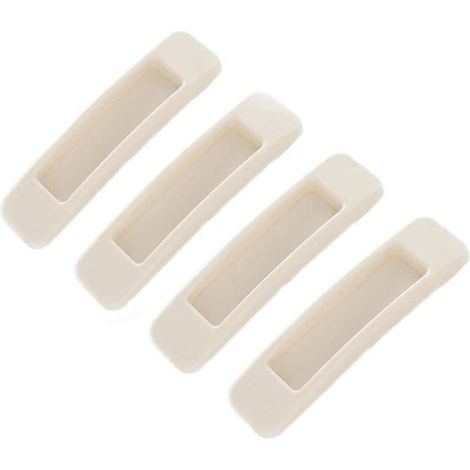 Poignée de porte - Autocollant Instantané - Kaki - 4 PCS - Dimensions 11 x 3 cm (1/4)