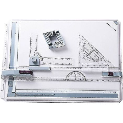 Tables à dessin CREA A3 avec système de mesure d'angle de mouvement parallèle