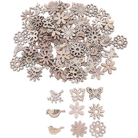 100 pièces en bois