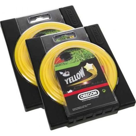 Fil Oregon Yellow 2 mm x 15 m Etoilé Blister par 2 (1/5)