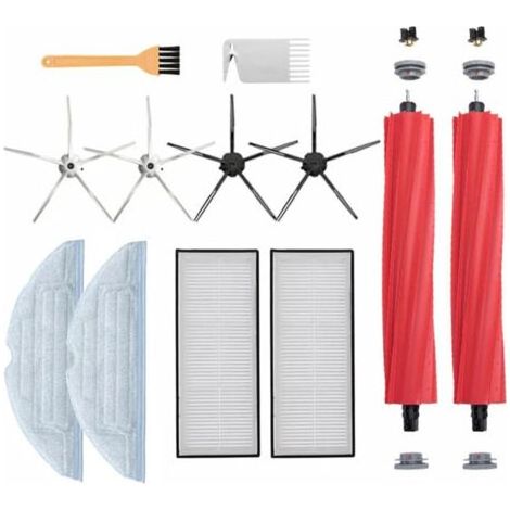 Zubehör kompatibel mit Xiaomi, Roborock S7, T7S, T7S Plus, S7Max, S7MaxV: Ersatzbürste, HEPA-Filter, Wischmopps, Tücher, Staubsaugerteile und Zubehör (Farbe: 11 Stück) (1/5)