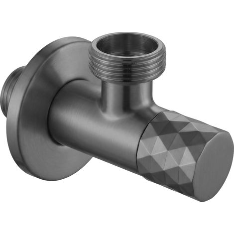 Rea Angle Valve Diamond 03 1/2" X 3/4" Titan (1/5)